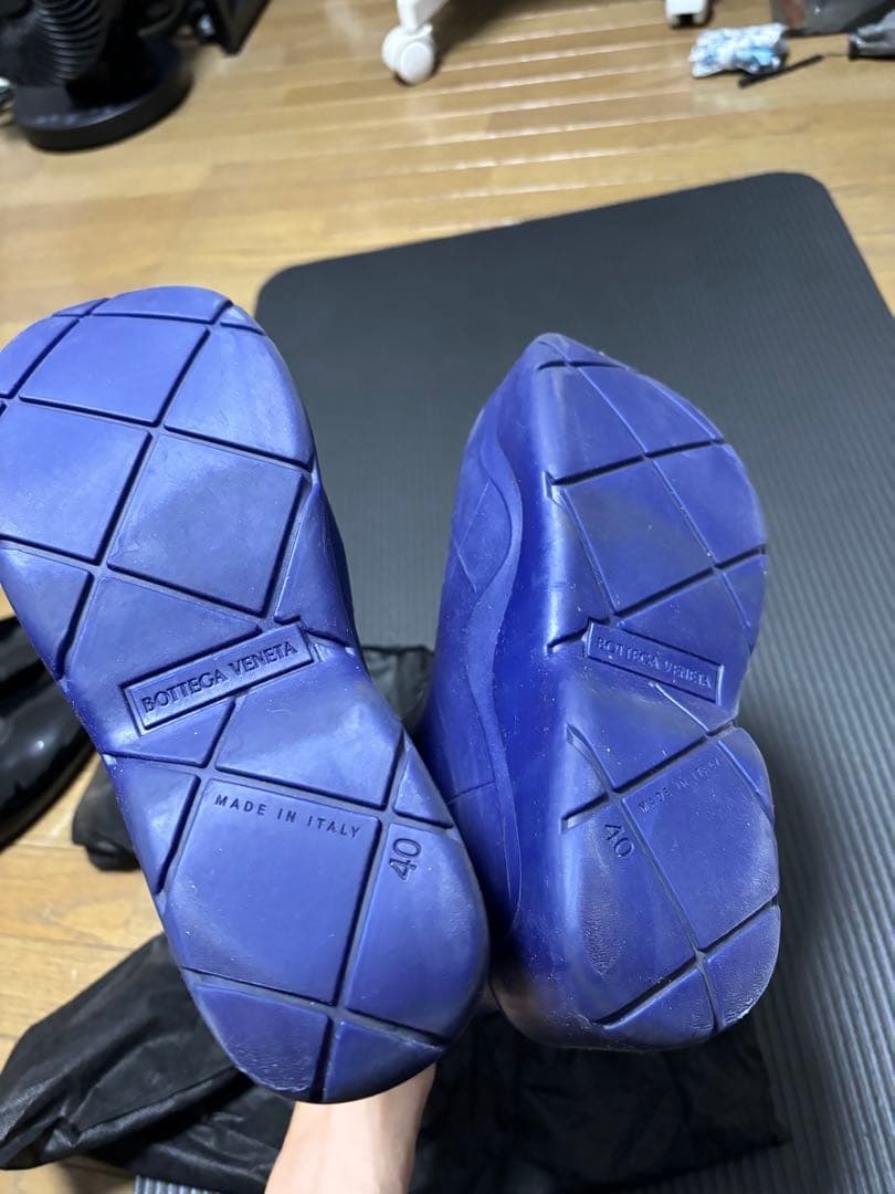 Bottega Veneta パドルブーツ　紫