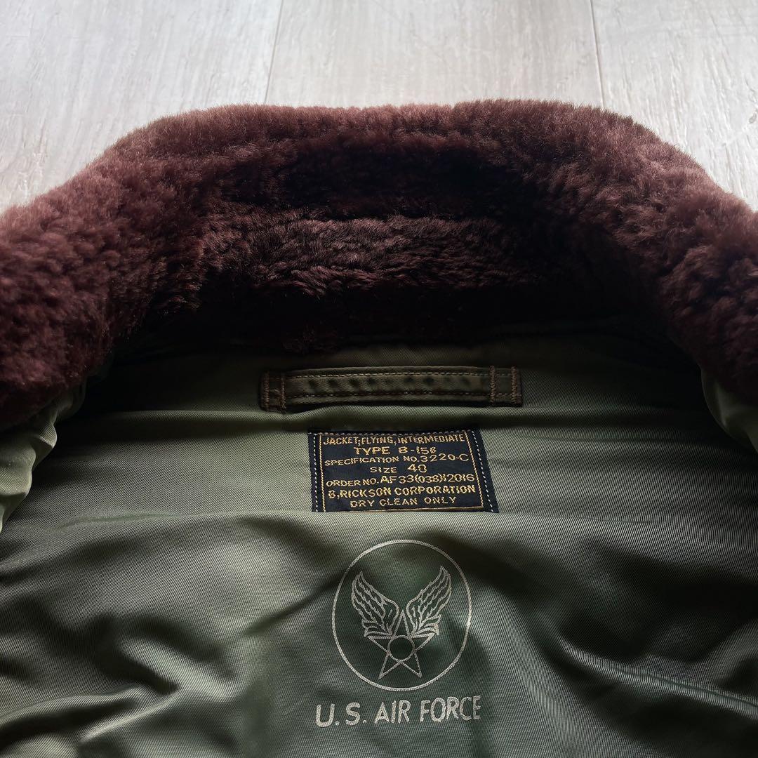 バズリクソンズ B-15B フライトジャケット M品番　40