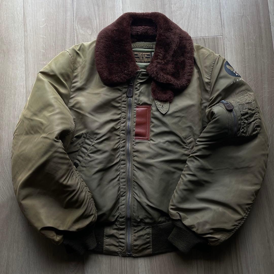 バズリクソンズ B-15B フライトジャケット M品番　40