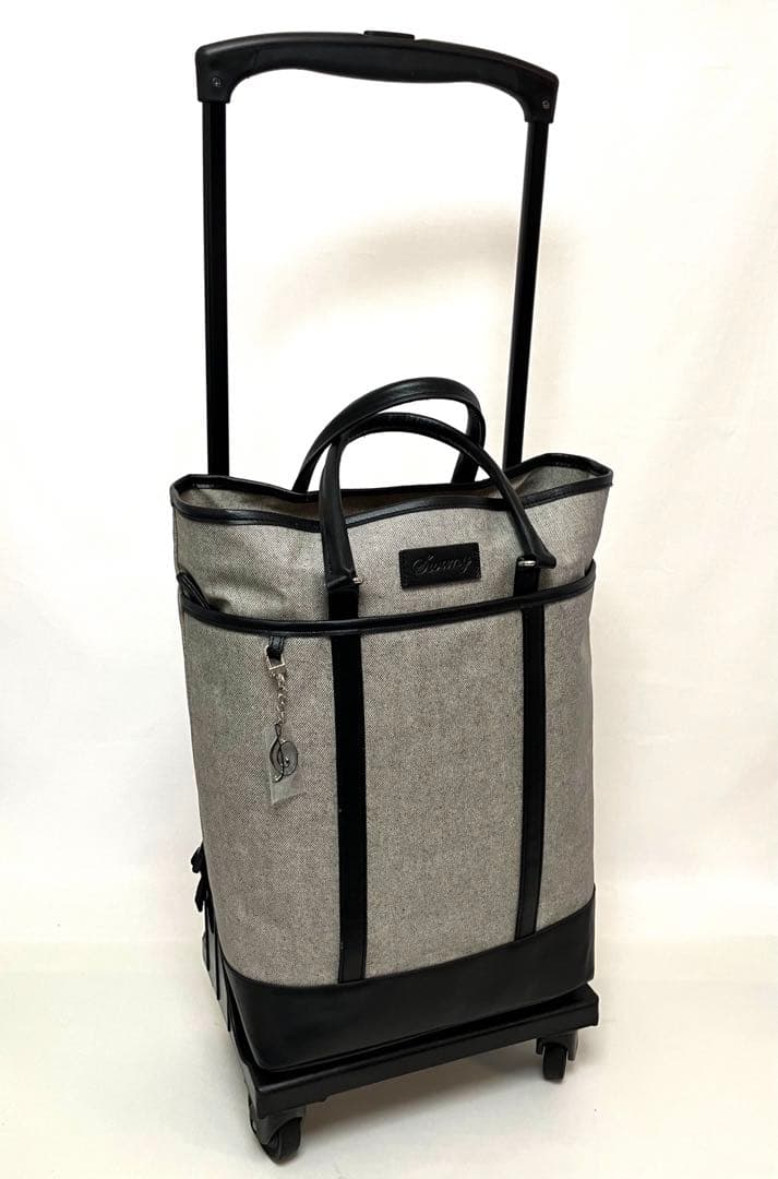 ✨ほぼ新品✨送料無料 スワニー キャリーバッグ ポーチ レインカバー付き