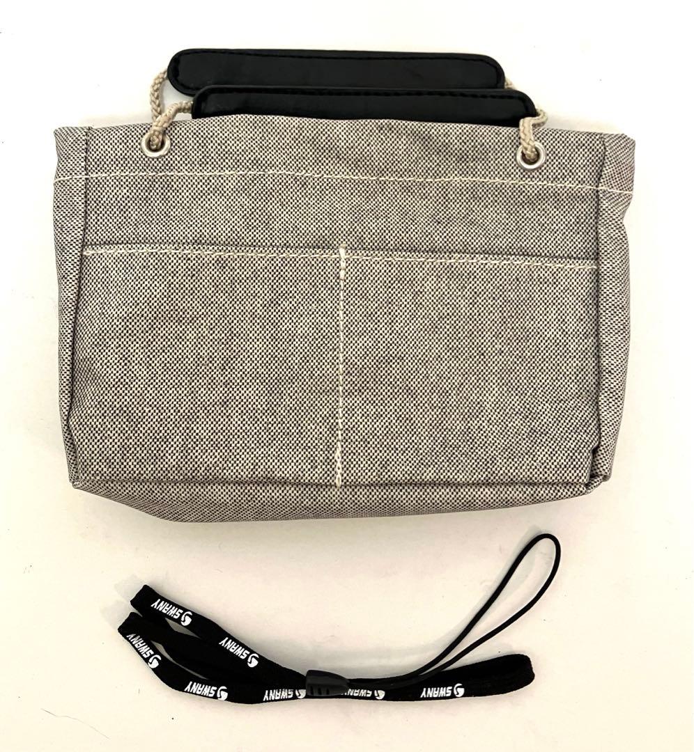 ✨ほぼ新品✨送料無料 スワニー キャリーバッグ ポーチ レインカバー付き