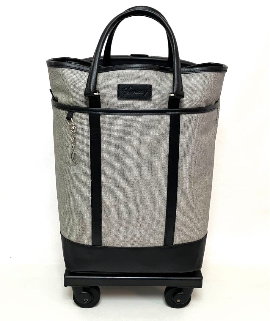 ✨ほぼ新品✨送料無料 スワニー キャリーバッグ ポーチ レインカバー付き