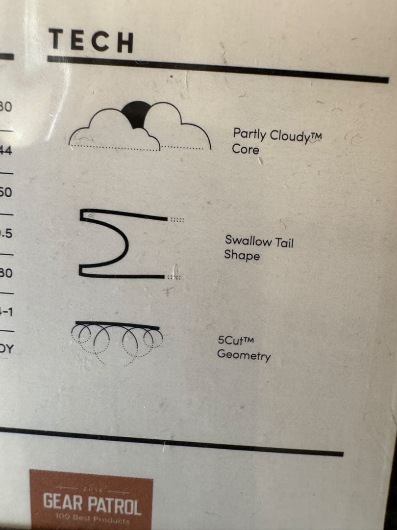 Line Pescado 180cm スキー