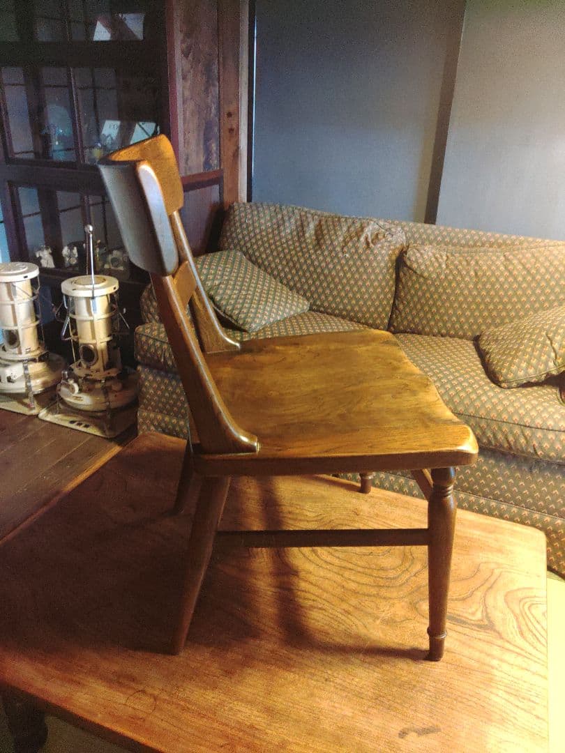 希少　KASHIWA 柏木工　ウィルダネス　椅子　チェア　レトロ　アンティーク