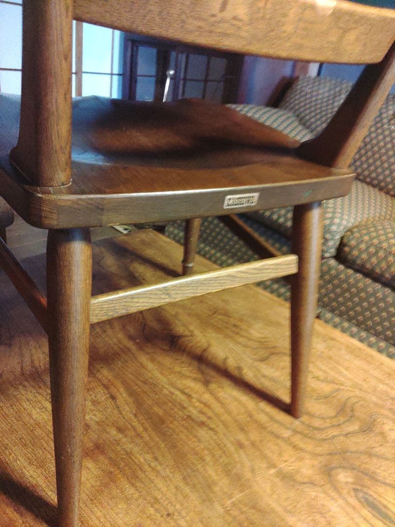 希少　KASHIWA 柏木工　ウィルダネス　椅子　チェア　レトロ　アンティーク