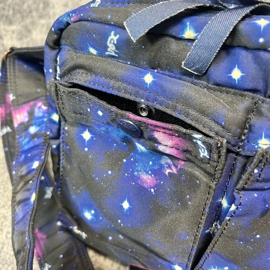 【美品】PORTER X-girl コラボ　ショルダーバッグ　宇宙柄　吉田カバン