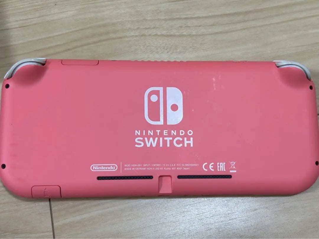 Nintendo Switch Lite ピンク 本体とACアダプター