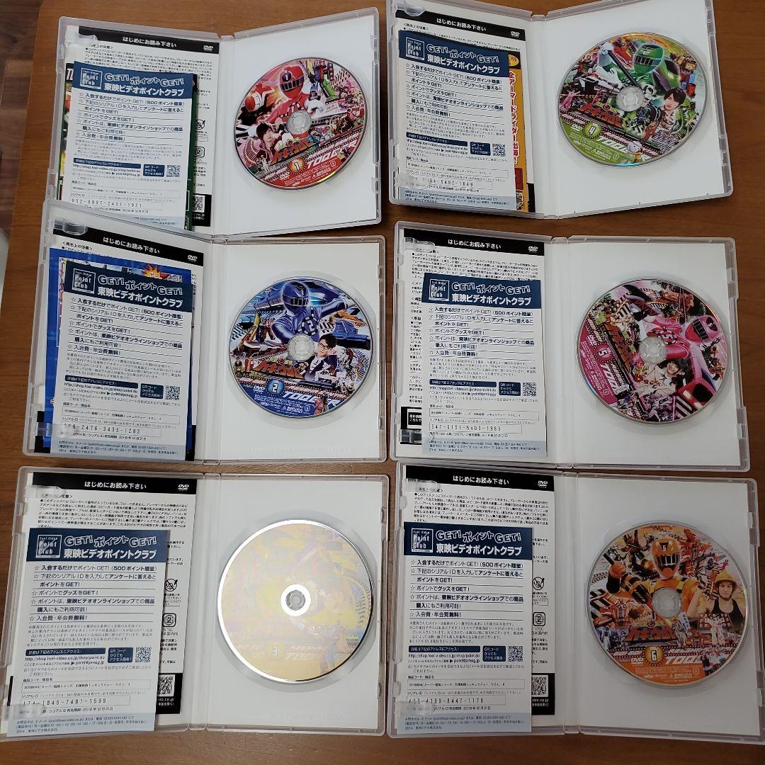 列車戦隊トッキュウジャー　12巻全巻セット＋関連DVD3枚