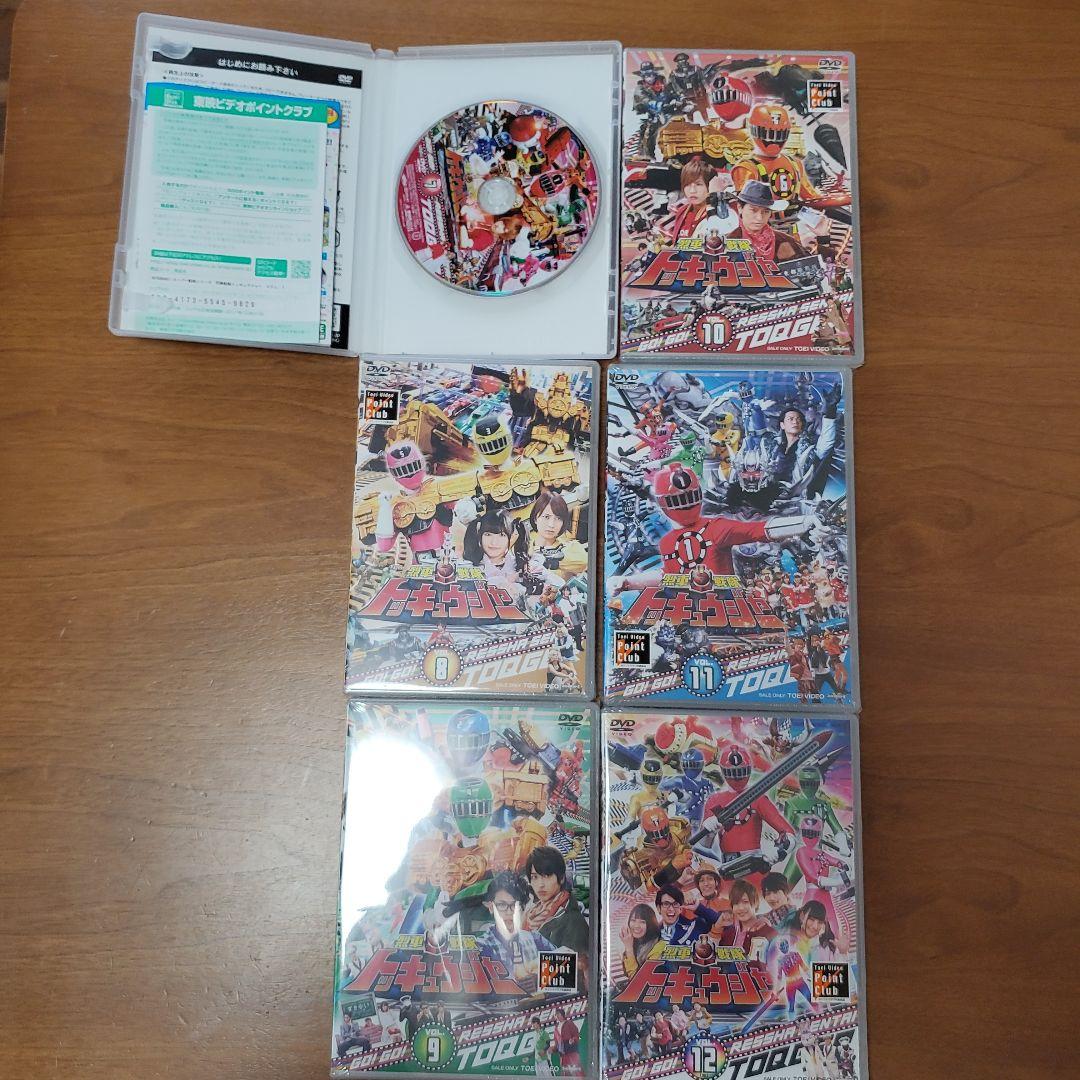 列車戦隊トッキュウジャー　12巻全巻セット＋関連DVD3枚