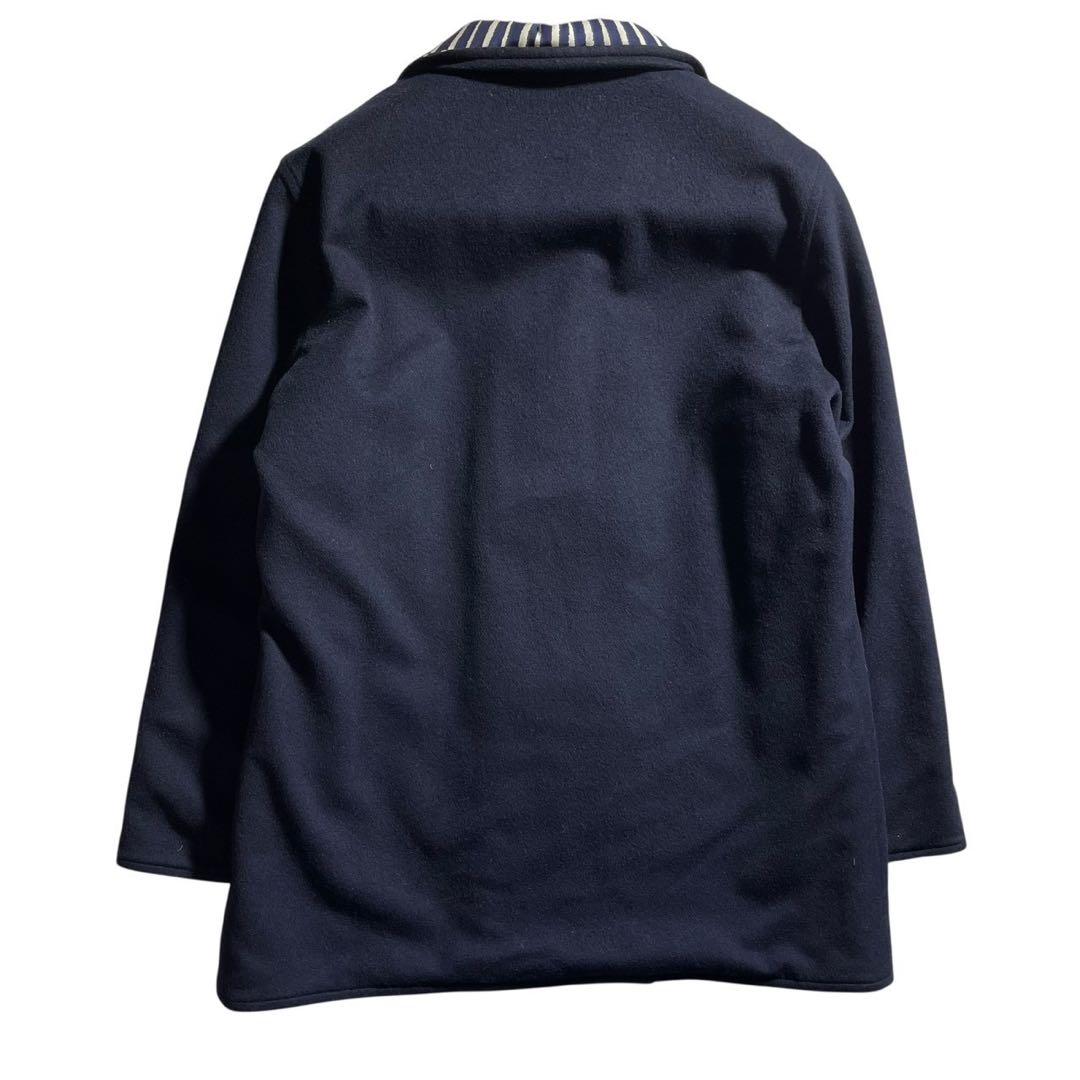 ✨️美品✨️ HERMÈS エルメス リバーシブル ピーコート シルク使用!!