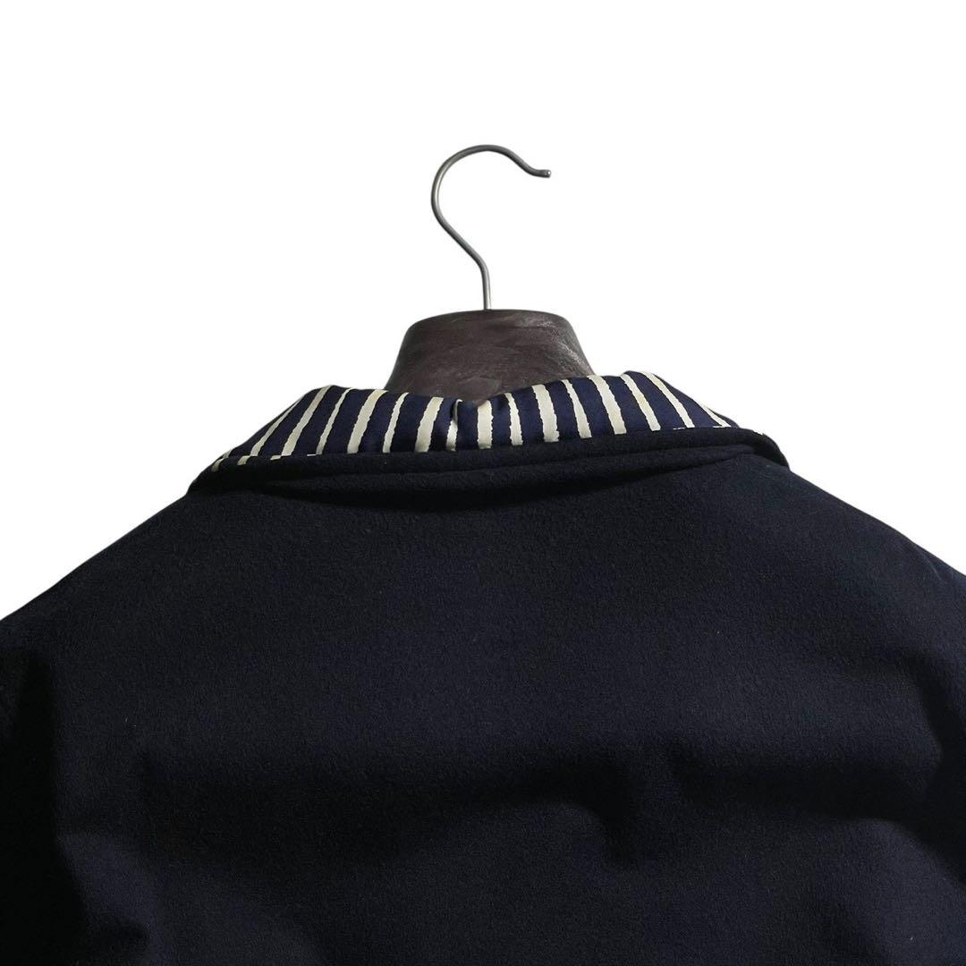 ✨️美品✨️ HERMÈS エルメス リバーシブル ピーコート シルク使用!!