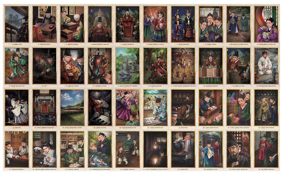 【正規品オラクルカード】入手困難✨史実をベースに韓国王朝王族を描く美麗デッキ