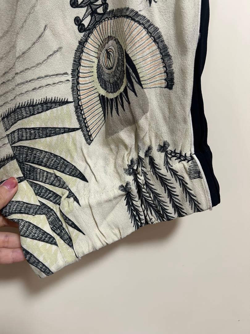 Dries Van Noten 18aw フェザー柄