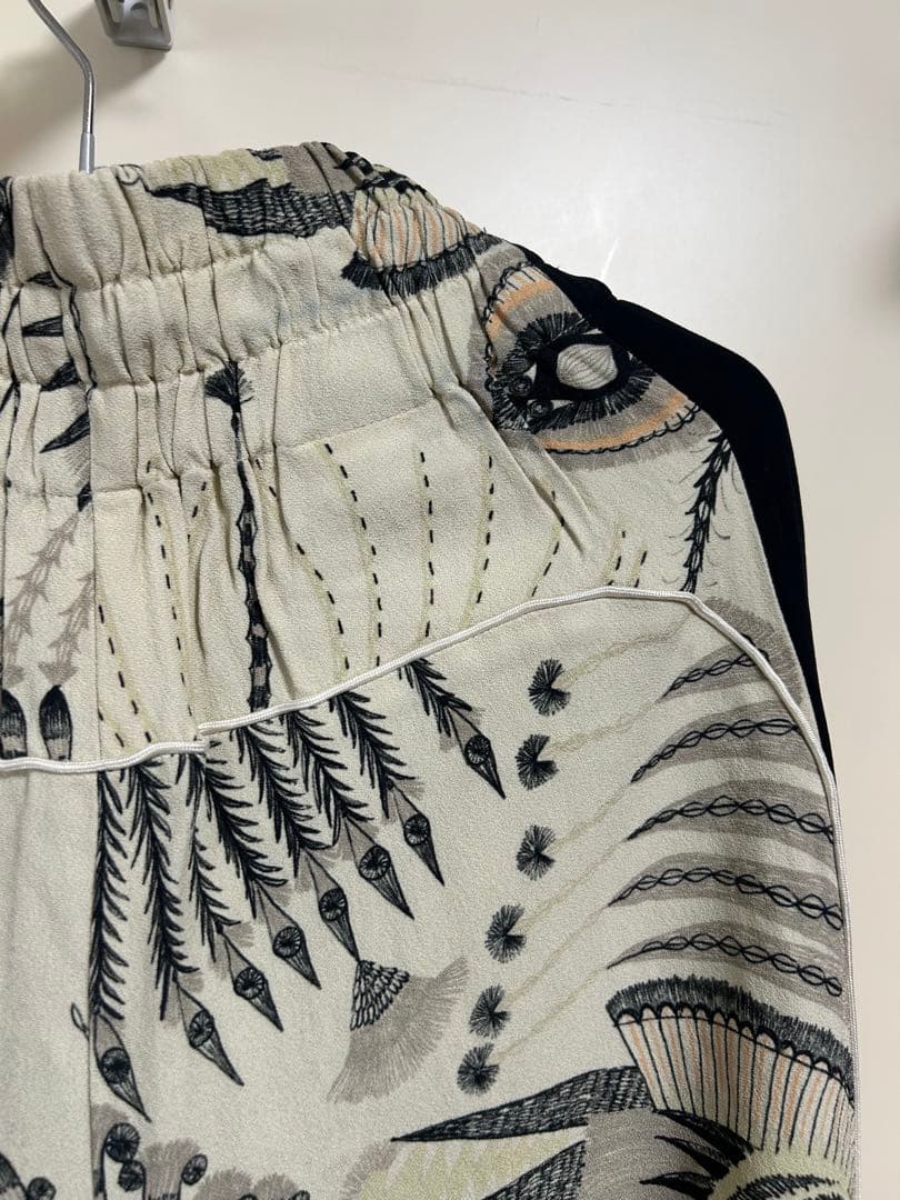 Dries Van Noten 18aw フェザー柄