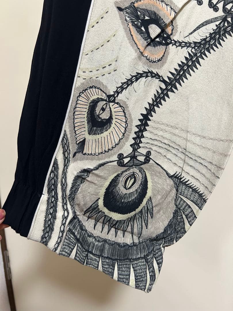 Dries Van Noten 18aw フェザー柄