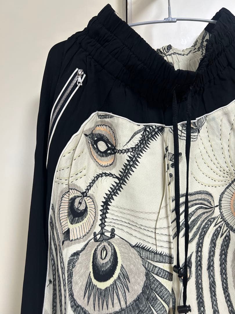 Dries Van Noten 18aw フェザー柄