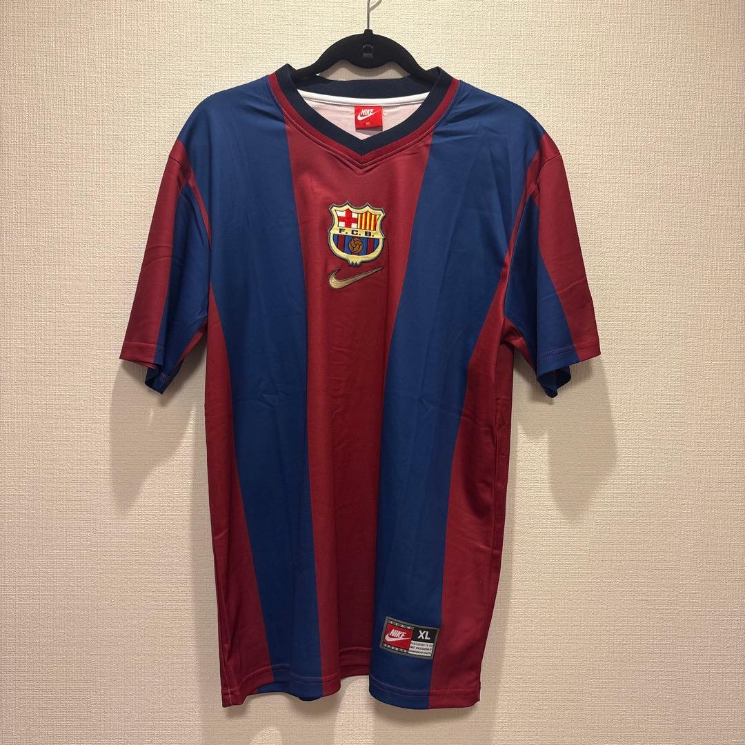 【Vintage】バルセロナ 98-99 復刻レプリカ ユニ リバウド