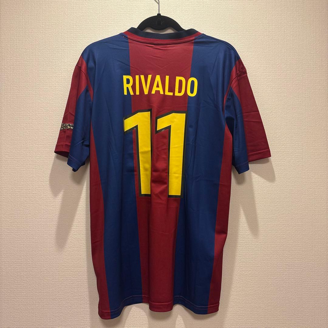 【Vintage】バルセロナ 98-99 復刻レプリカ ユニ リバウド