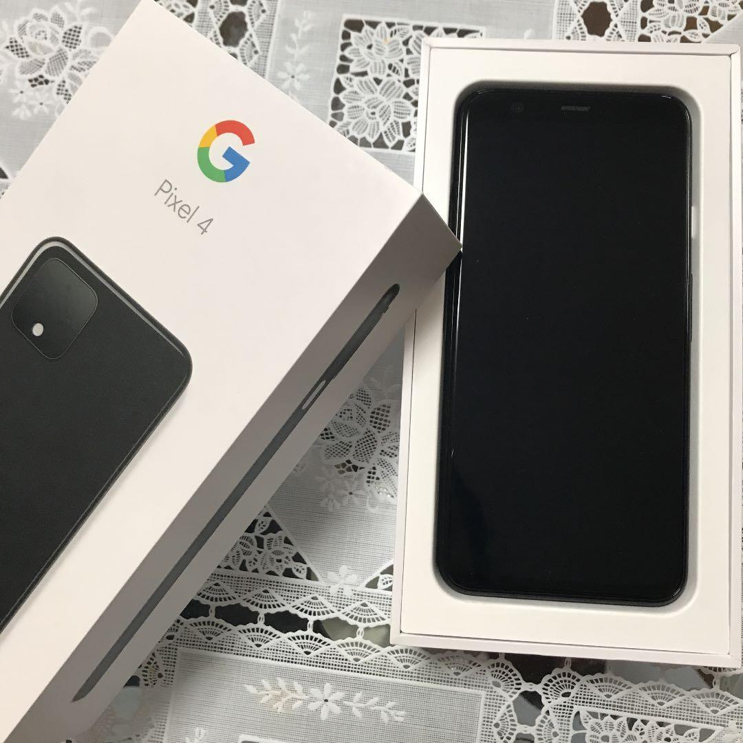 スマートフォン本体 Google pixel 4 64GB Just Black