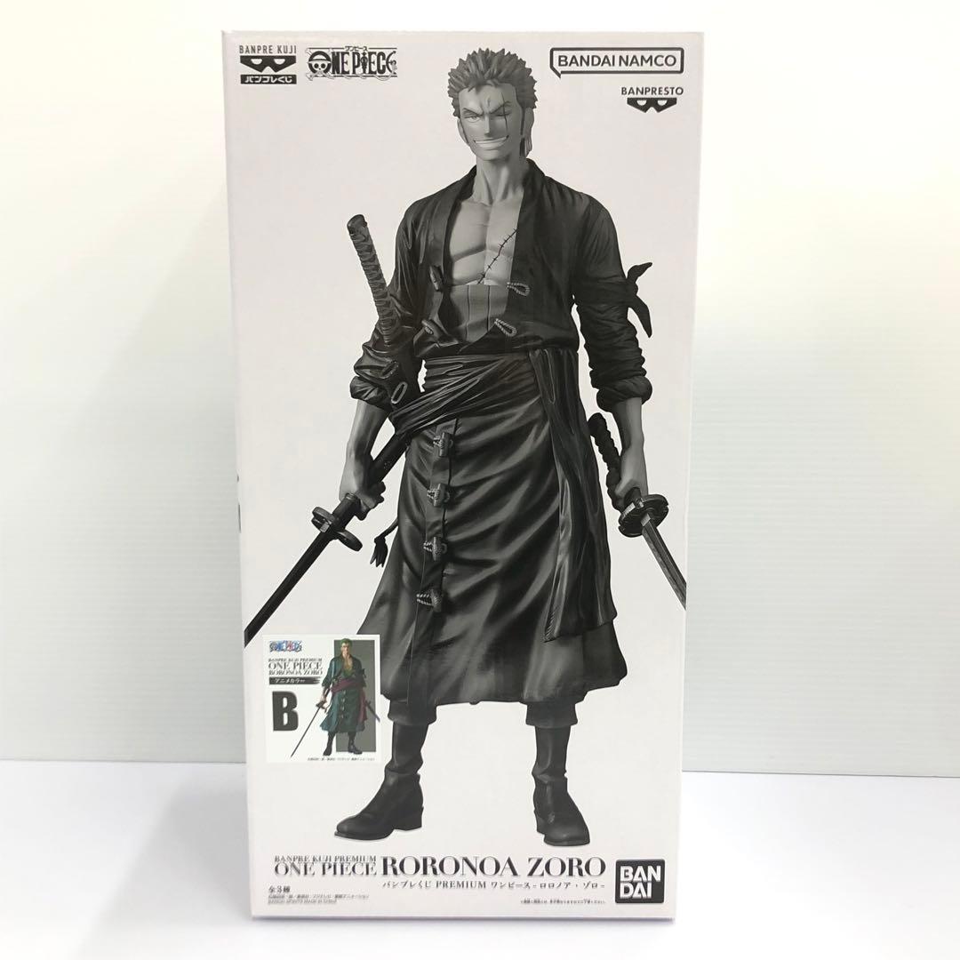 kntoy52-2064 ワンピース ロロノア・ゾロ B賞 半券付き フィギュア