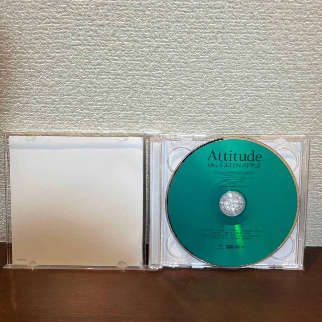 s*a様 Mrs. GREEN APPLE 「Attitude」 初回限定盤