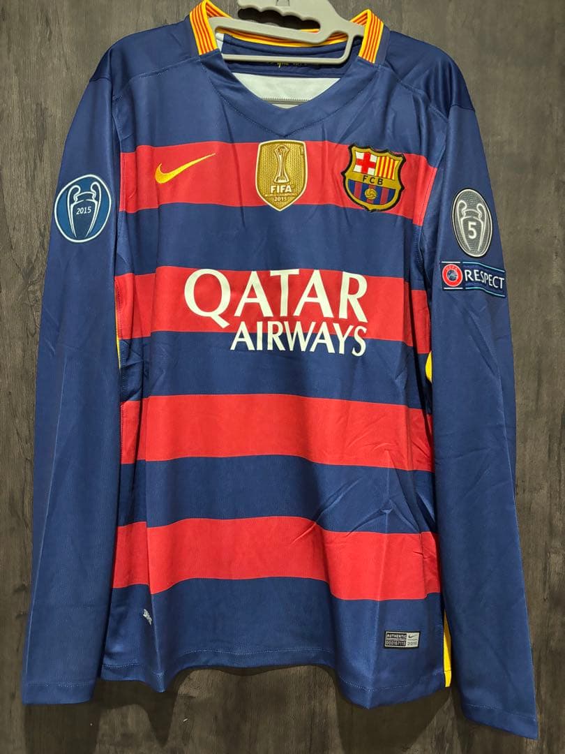 メッシ　バルセロナ　ユニフォーム　長袖