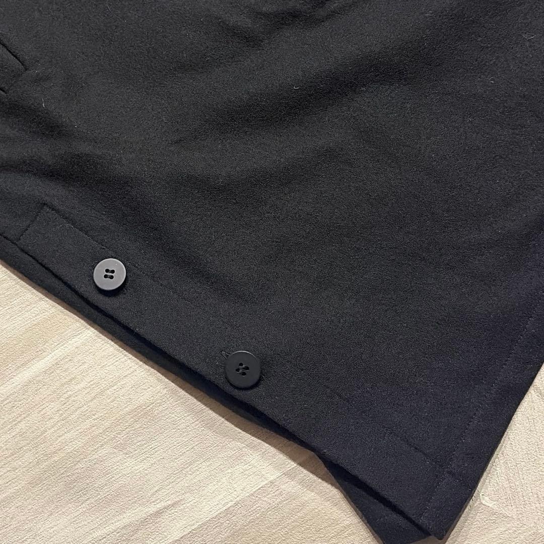 新品✨ジェニーギャルソン ロングコート 定価6,9万 ビッグカラー 刺繍 日本製