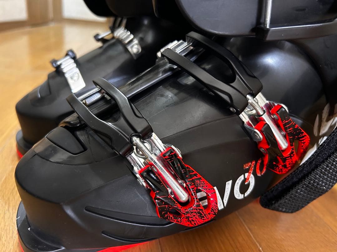 ROSSIGNOL EVO70 スキー用ブーツ ブラック/レッド