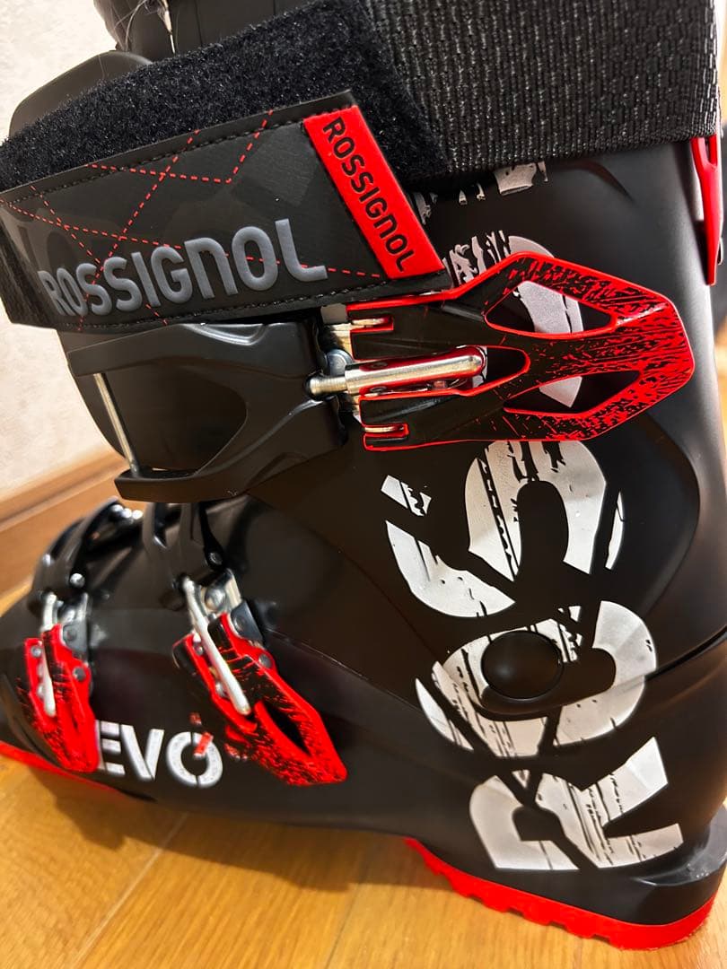 ROSSIGNOL EVO70 スキー用ブーツ ブラック/レッド