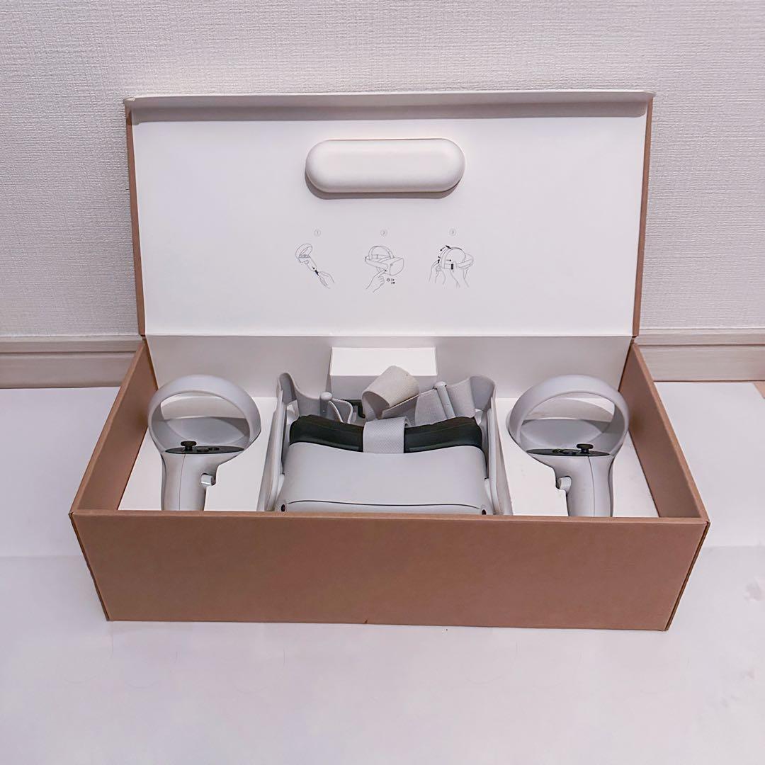  Quest 2 VRヘッドセットとコントローラーセット
