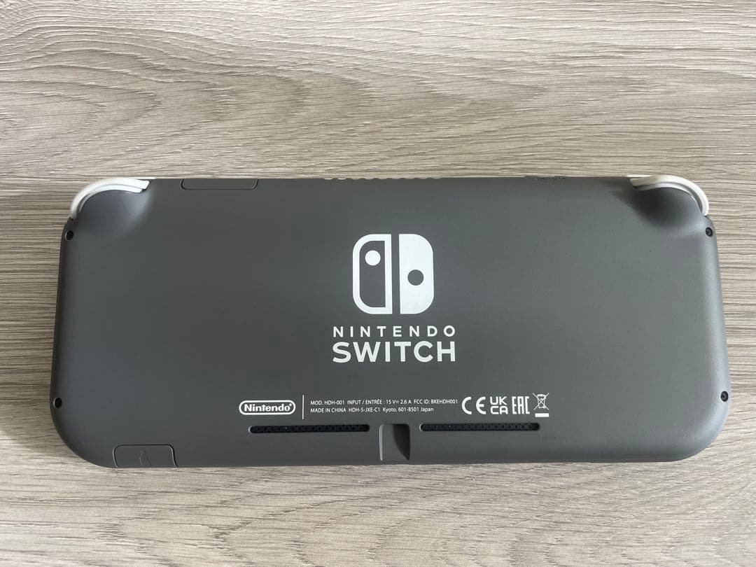 Nintendo Switch Lite グレー 本体(保護フィルム付き)