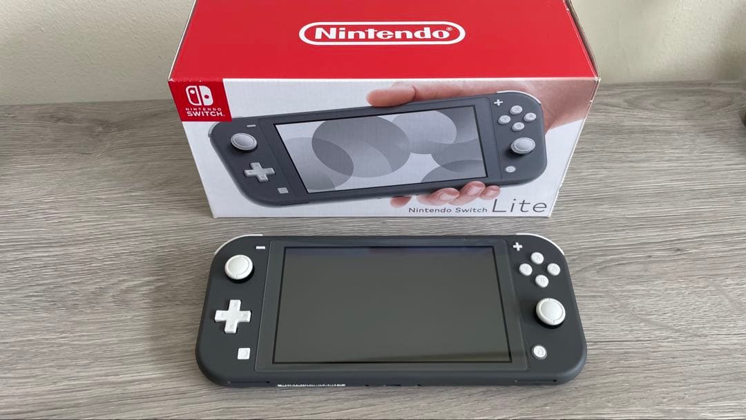 Nintendo Switch Lite グレー 本体(保護フィルム付き)