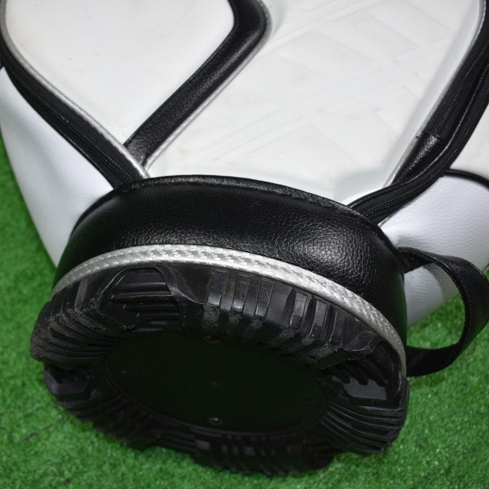 Shinnya HONMA GOLF キャディバッグ9型【黒×白】美品！