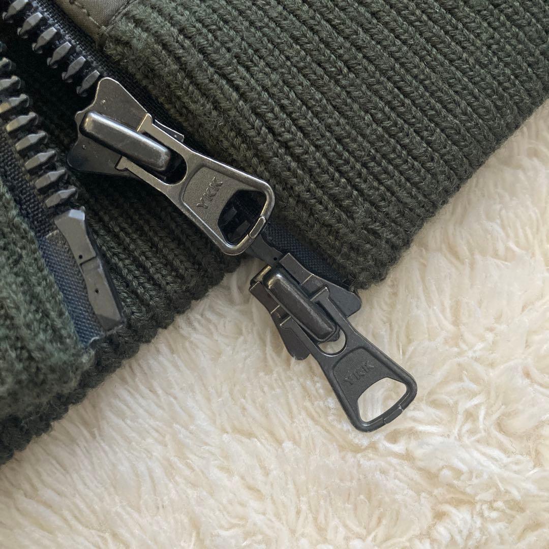 美品！MASTER BUNNY EDITION ボアブルゾン　カーキ　M