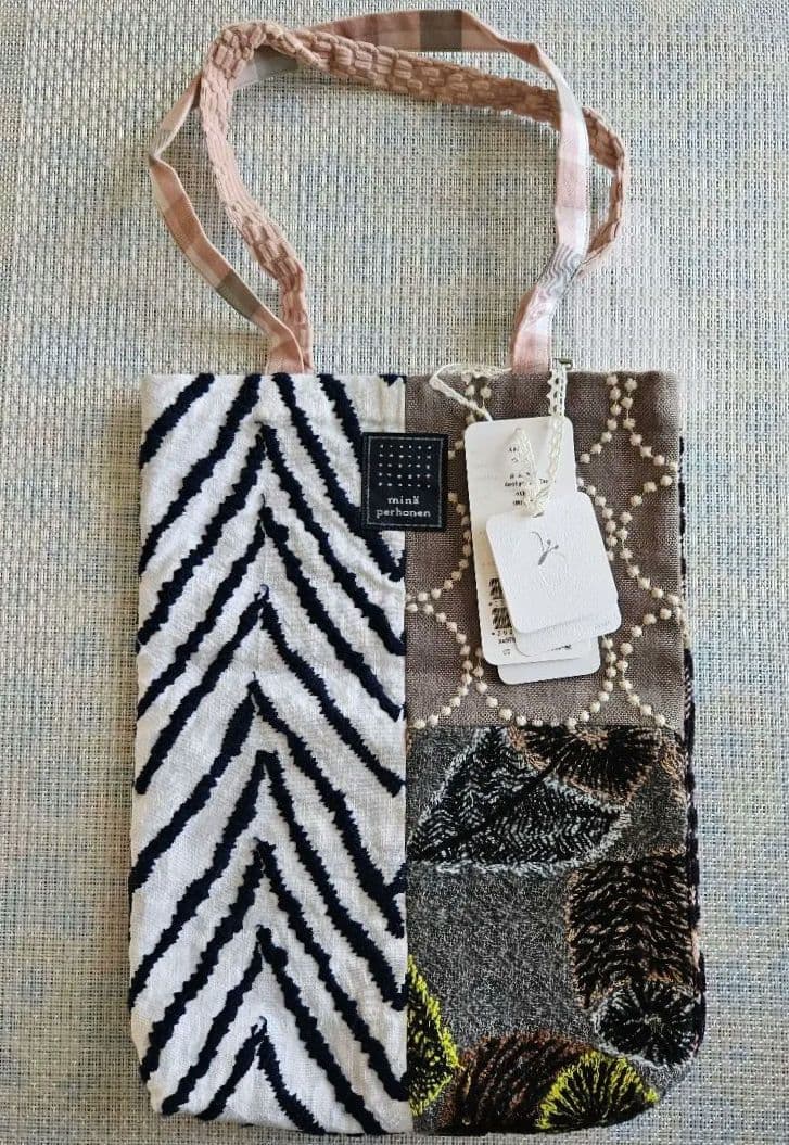 minä perhonen パッチワークトートバッグ　公式　正規品　つづく展