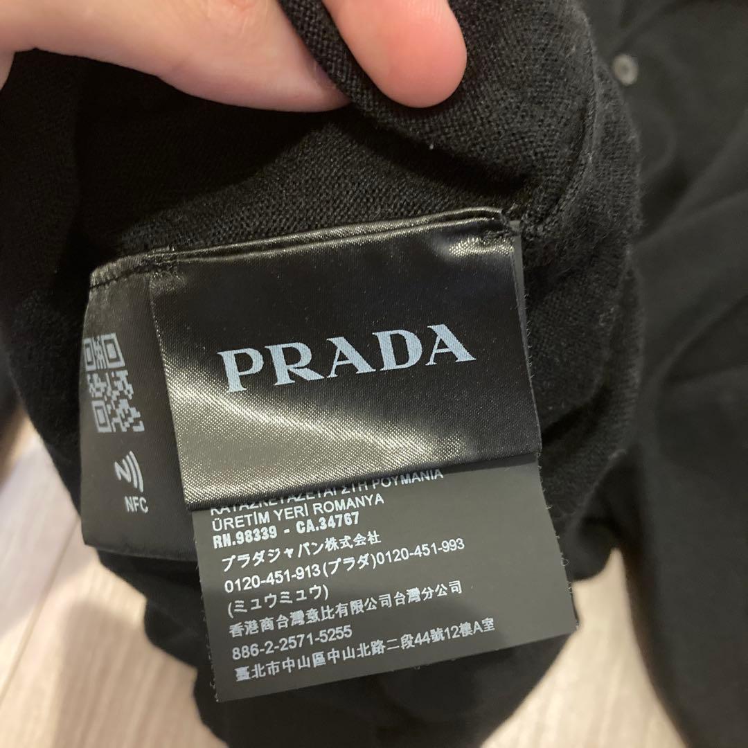 Prada ニットポロ　ウール