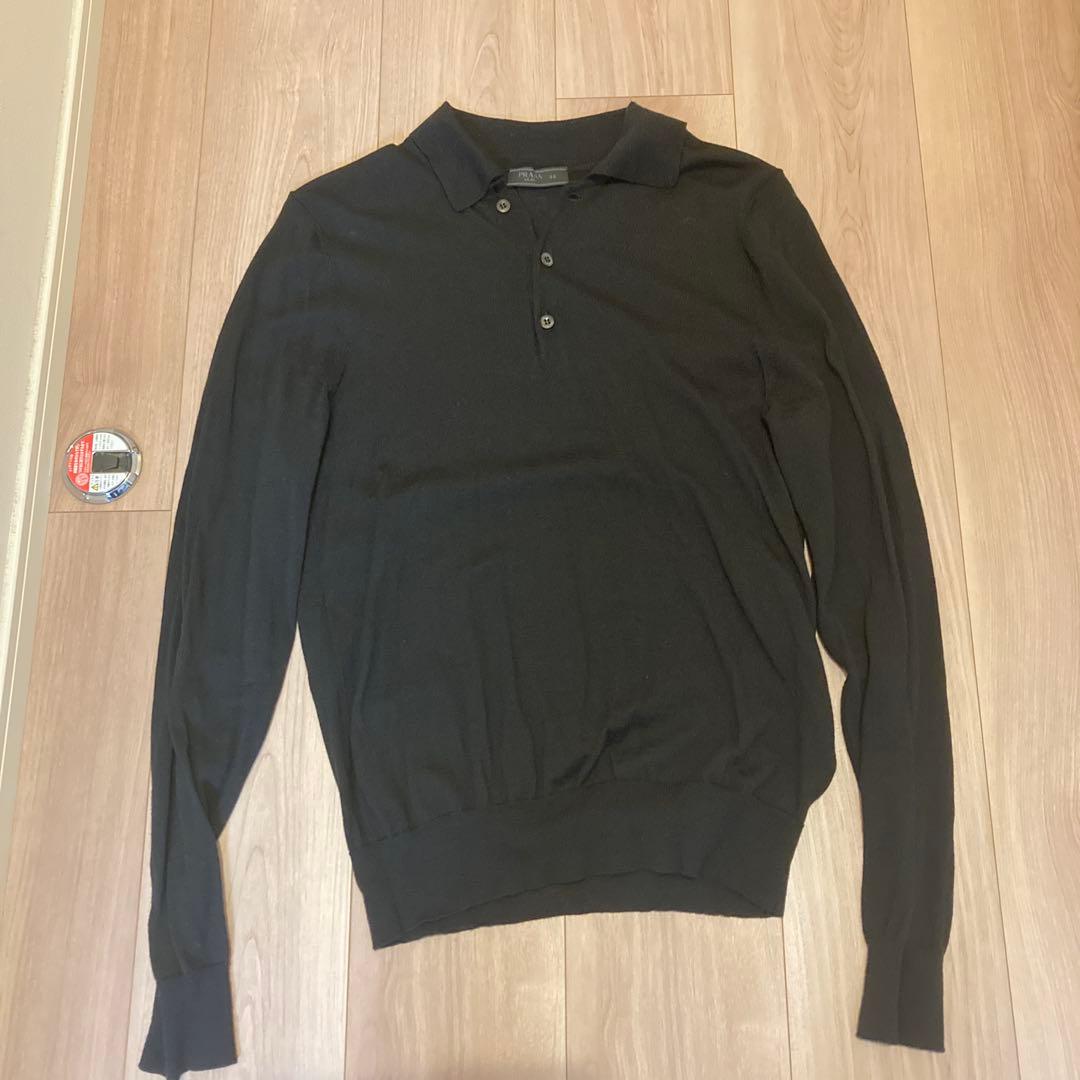 Prada ニットポロ　ウール