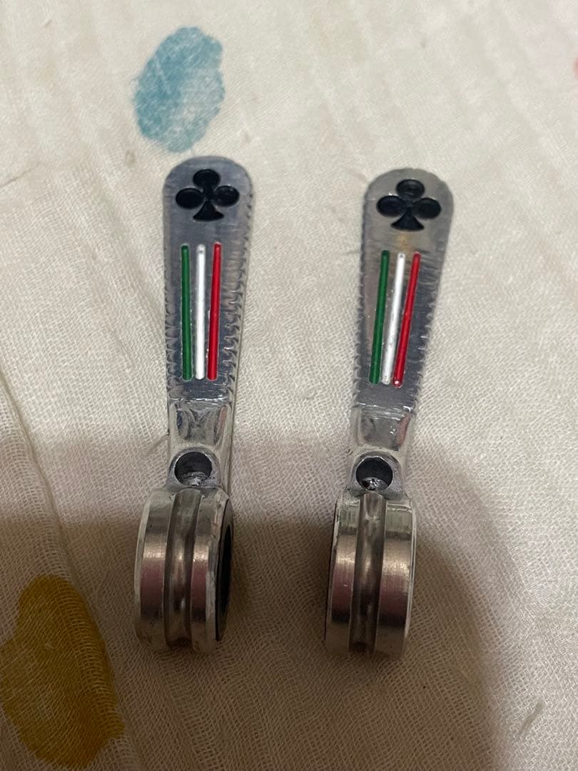 コルナゴCampagnolo レコードシフターWレバー.ビンテージ70年初期刻印