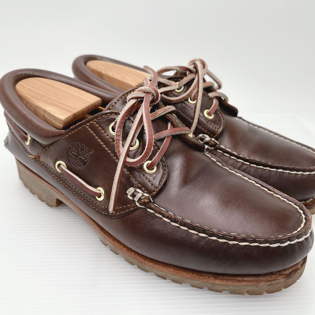 Timberland スリーアイ クラシックラグ デッキシューズ モカシン　26