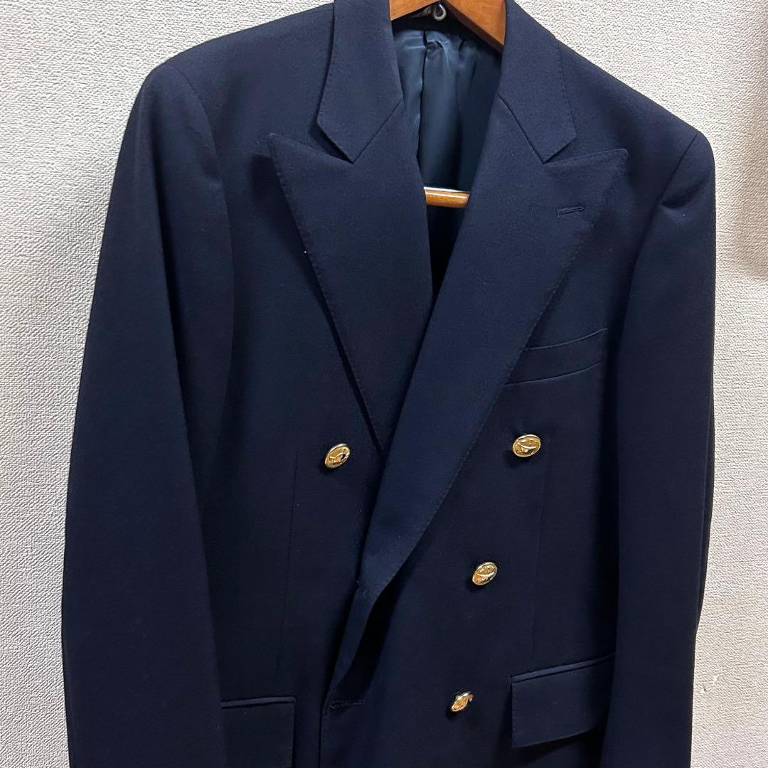 POLO RALPH LAUREN 紺ブレザー ダブル 金ボタン メンズ