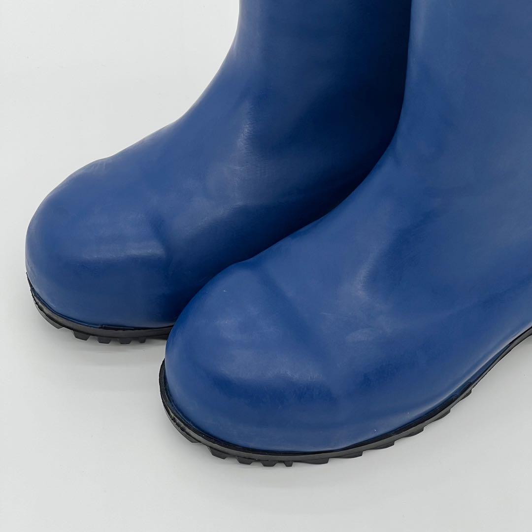 【新品未使用】安全防寒長靴〈シバタ〉セーフティベアー（25.0cm/ネイビー）