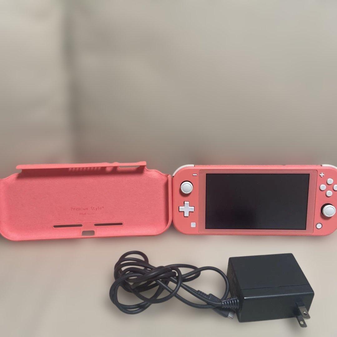 Nintendo Switch Lite ピンク 本体 充電器付き 箱無し