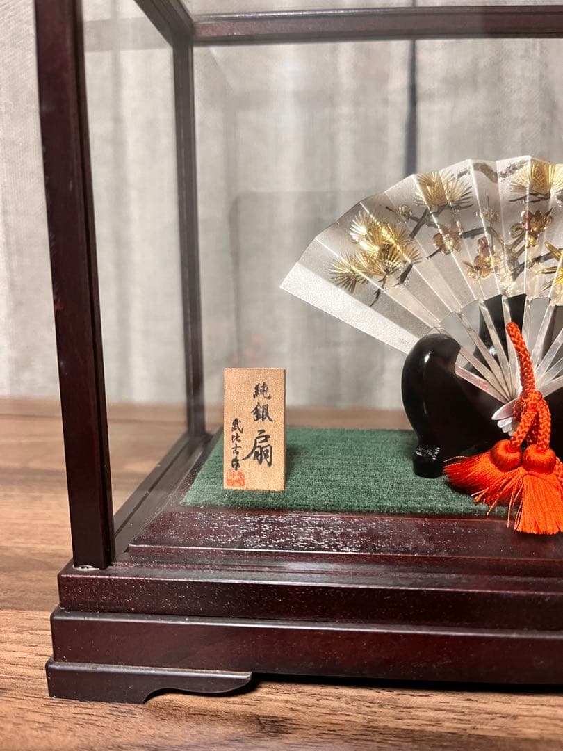 KAZU様　武比古作　純銀製　扇