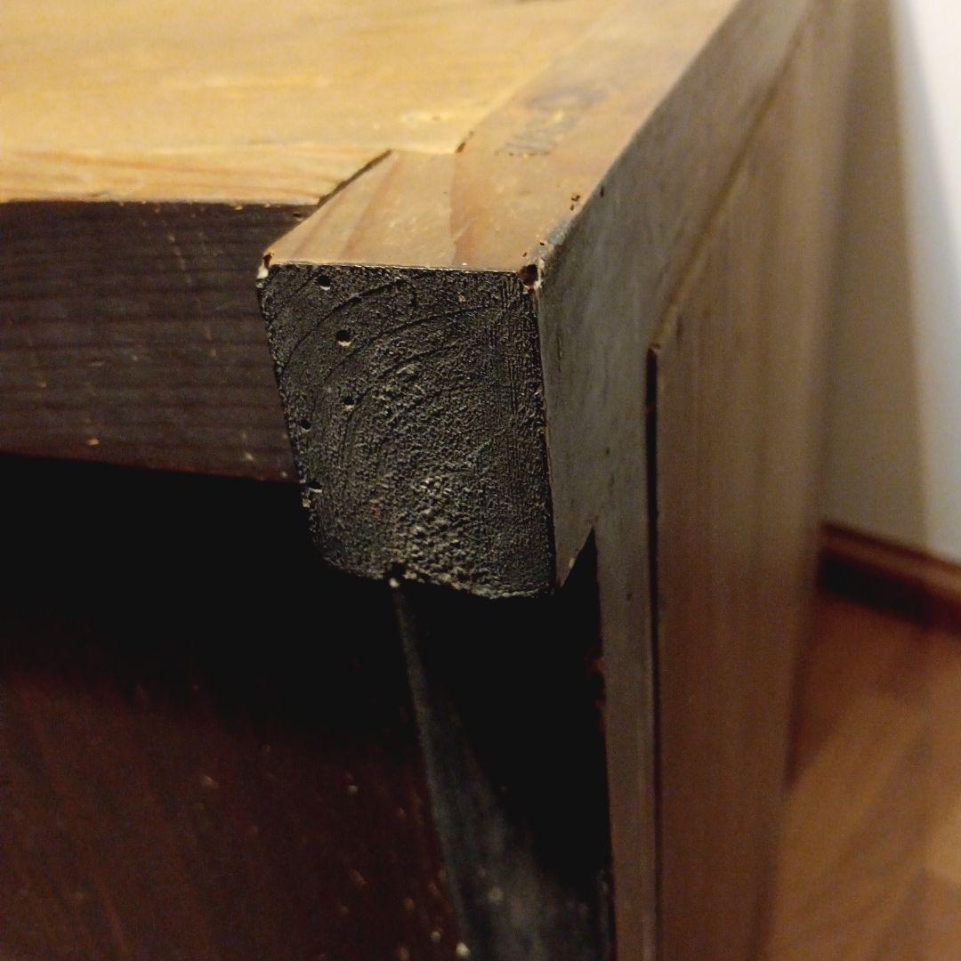 古い水屋の下置き。和箪笥　キャビネット　たんす　みずや