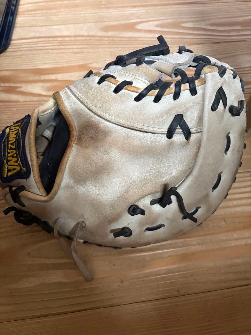 タマザワ 軟式グローブ アイボリー