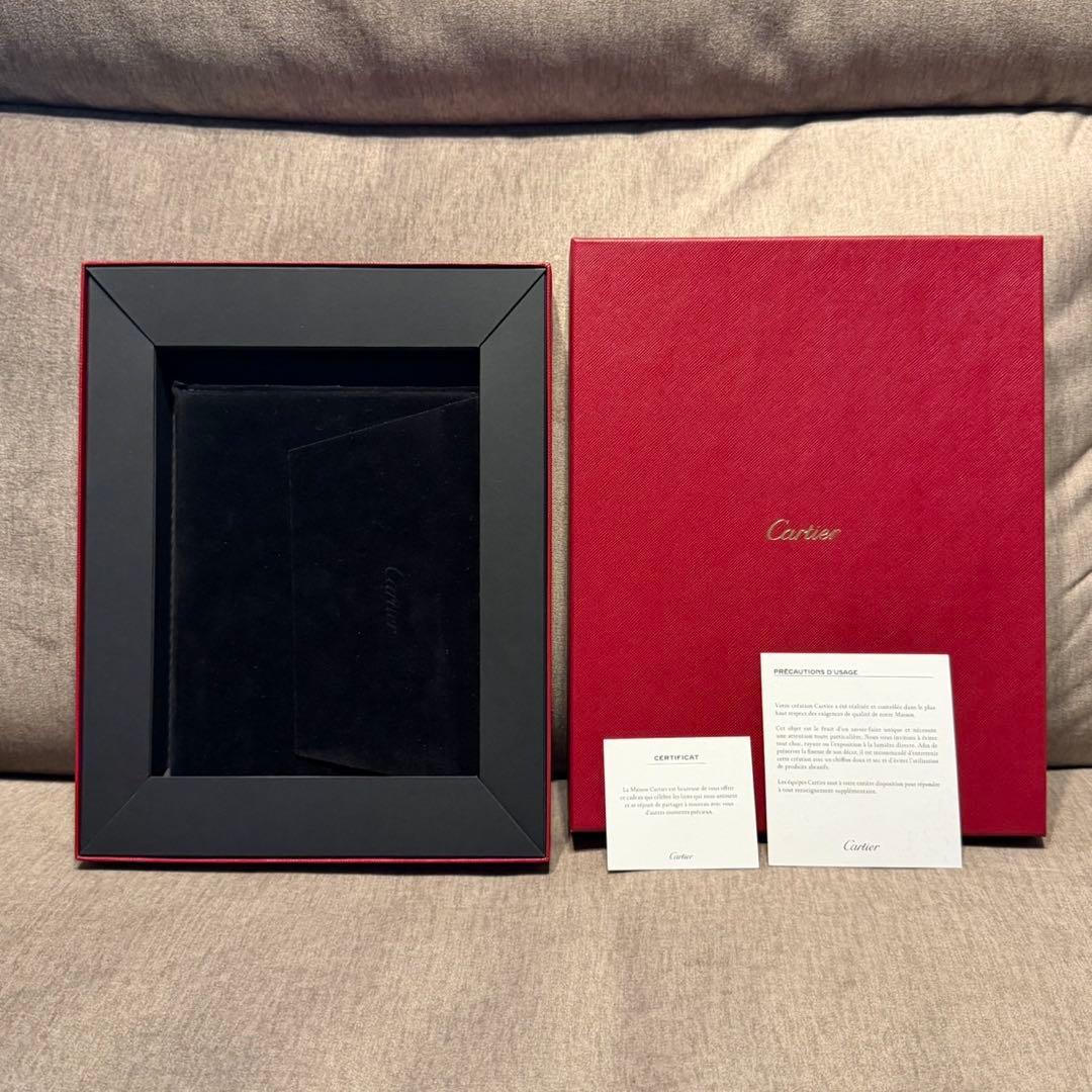 希少・非売品】Cartier カルティエ フォトフレーム 正規付属品完備