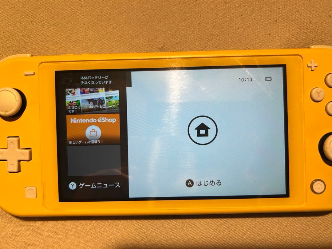 Nintendo Switch Lite イエロー 本体 充電器、ケース付き