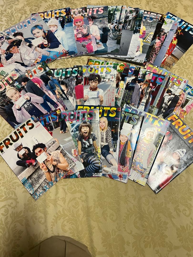 雑誌 fruit フルーツ ストリートスナップ