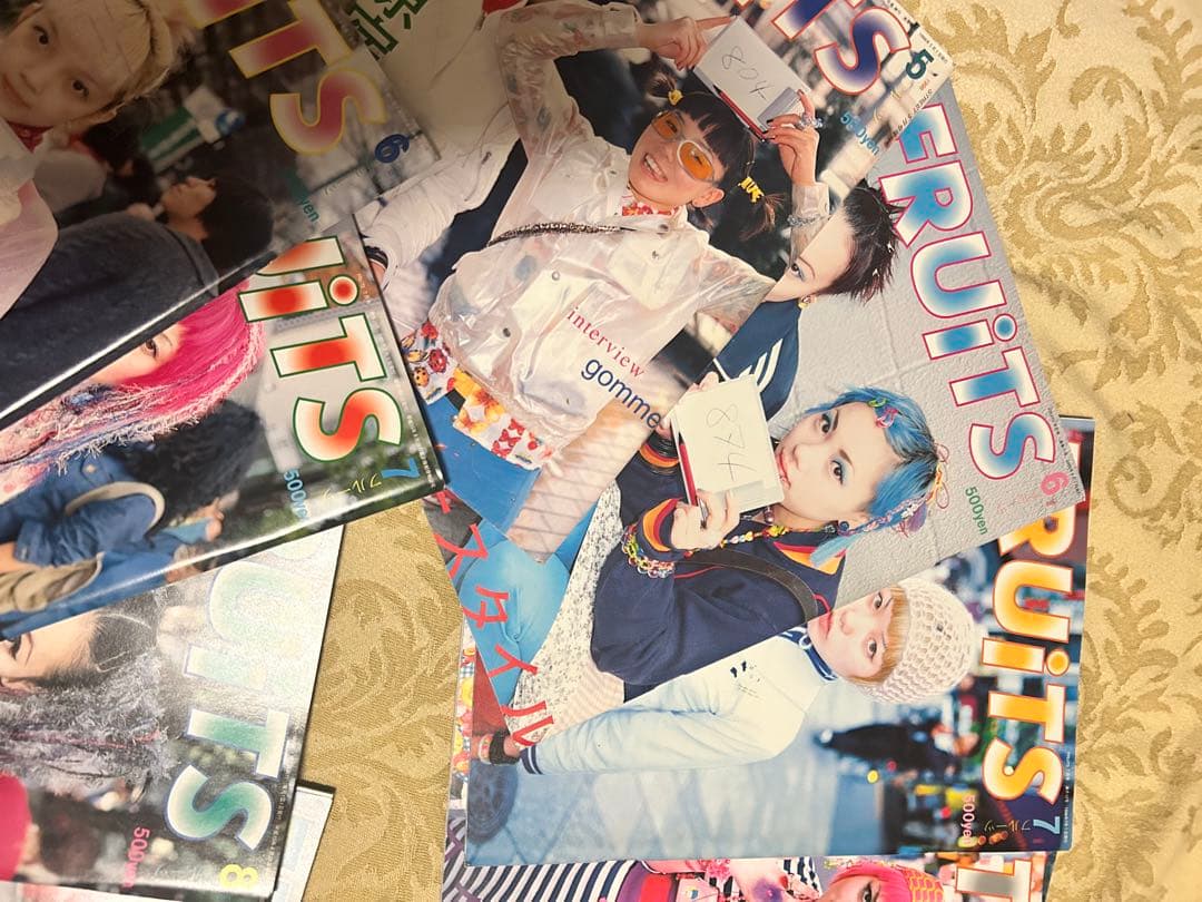 雑誌 fruit フルーツ ストリートスナップ
