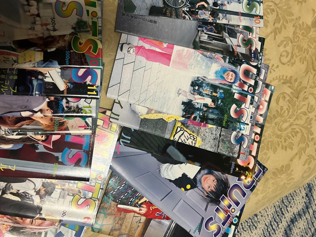 雑誌 fruit フルーツ ストリートスナップ